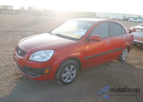 2007 Kia Rio Lx from USA, damaged, VIN KNADE123X76230939